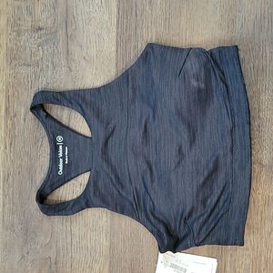 Outdoor voices night move free crop top black grey